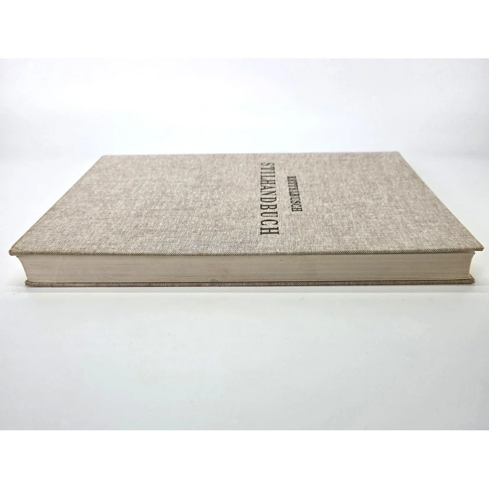 1979 Ernst Rettelbusch Stilhandbuch German Hardcover Art‎ Book Julius Hoffmann